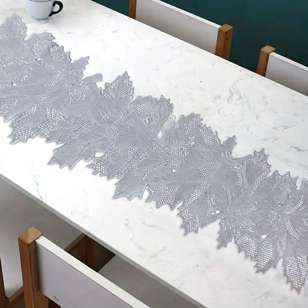 castle decor Silver 150 cm Table Runner-picture-41