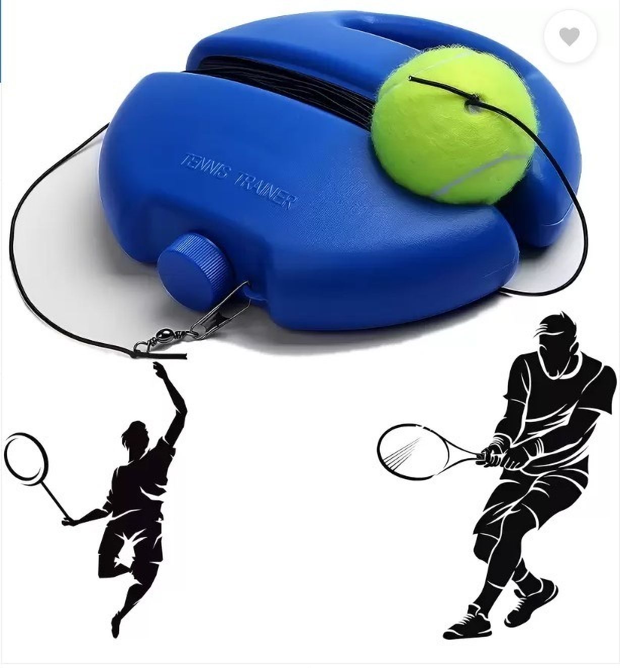 Self-Study Training Tennis Trainer Rebound Balls with Rope Practice Tool Kit Tennis Ball-image-27