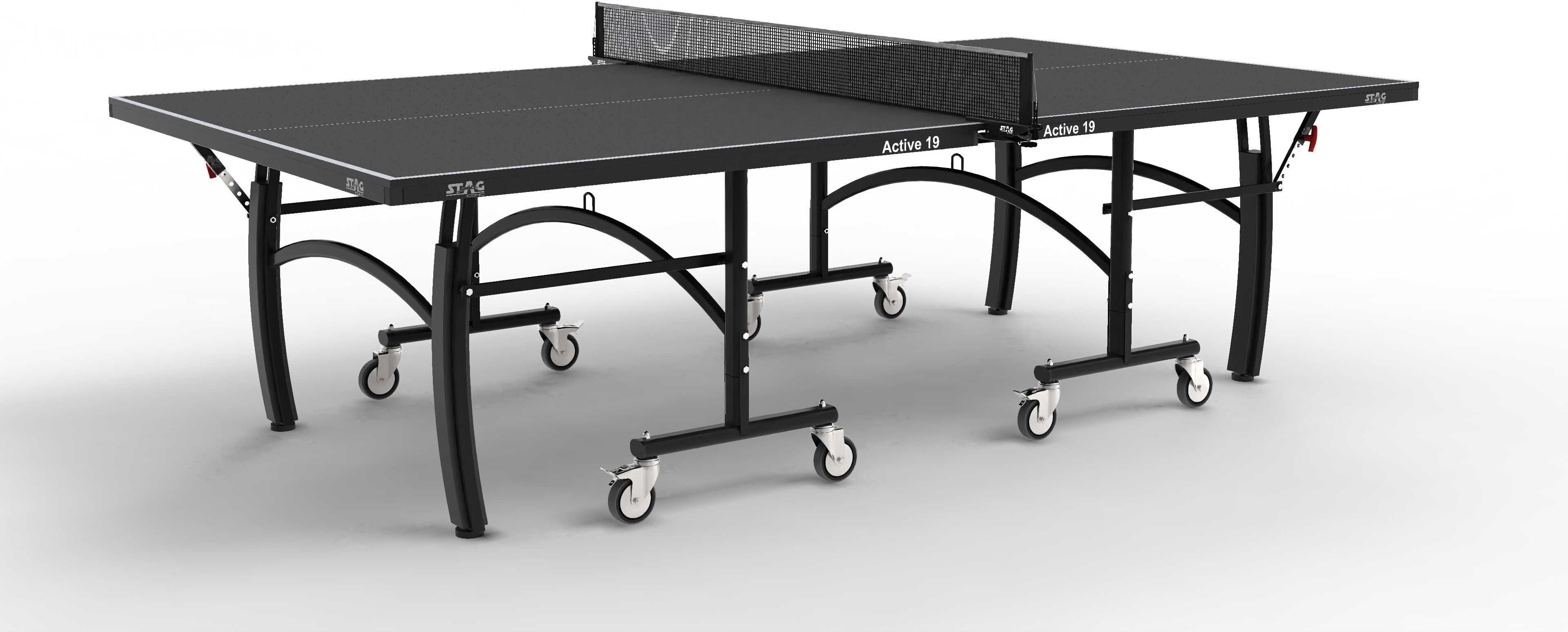 Active 19mm Premium (T.T) Table Series| Enhance Game with Full Size T.T Table Rollaway Indoor Table Tennis Table-image-4
