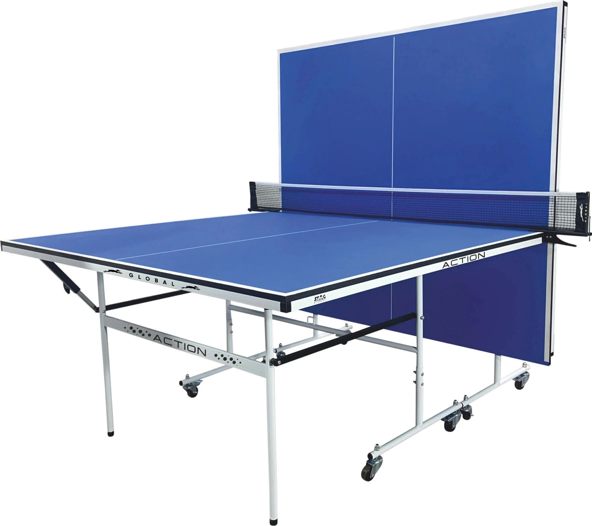Action Table Tennis Table Blue Top Thickness 16mm Rollaway Indoor Table Tennis Table-image-41
