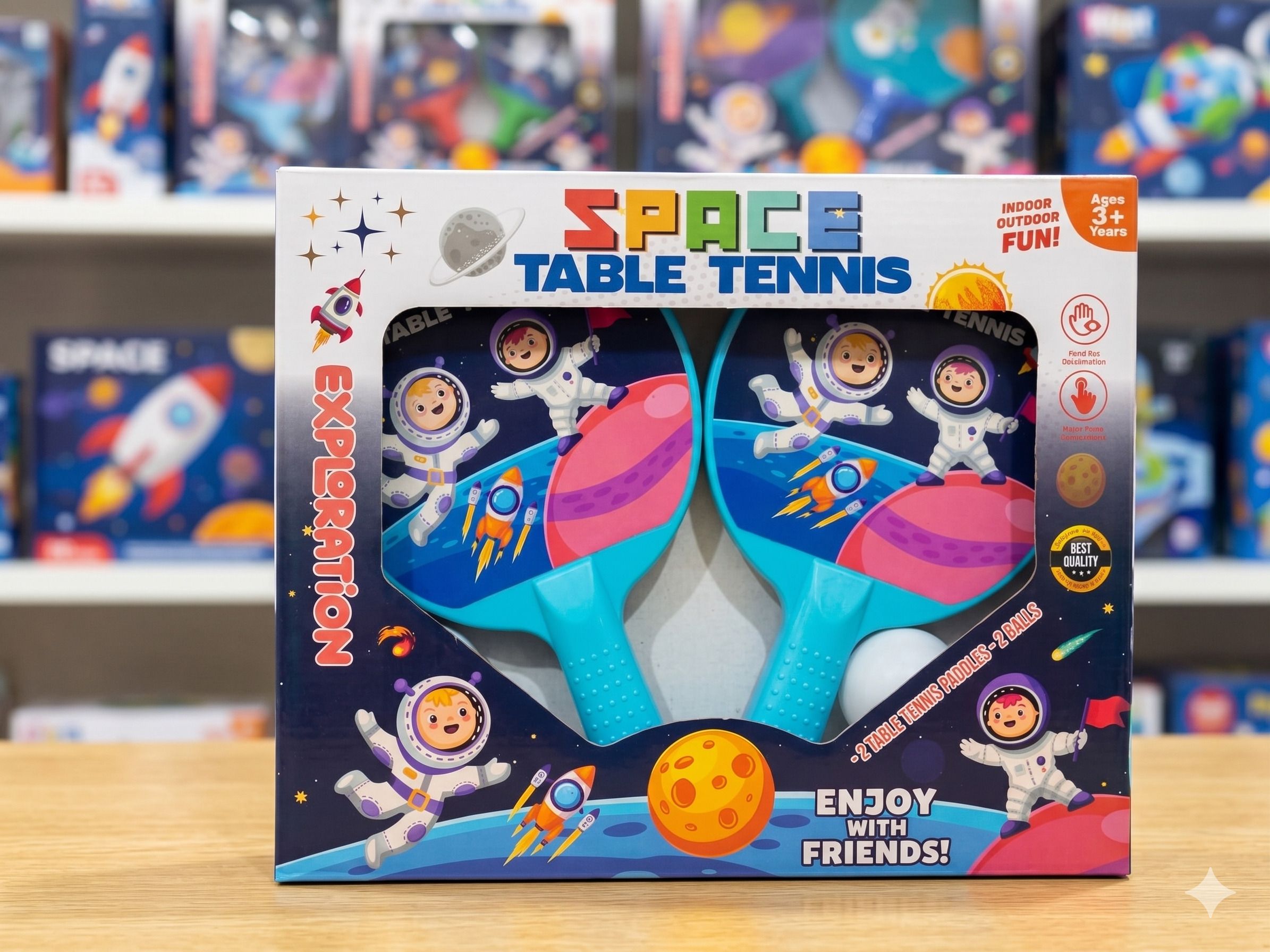 Stationary Indoor Table Tennis Table-image-4