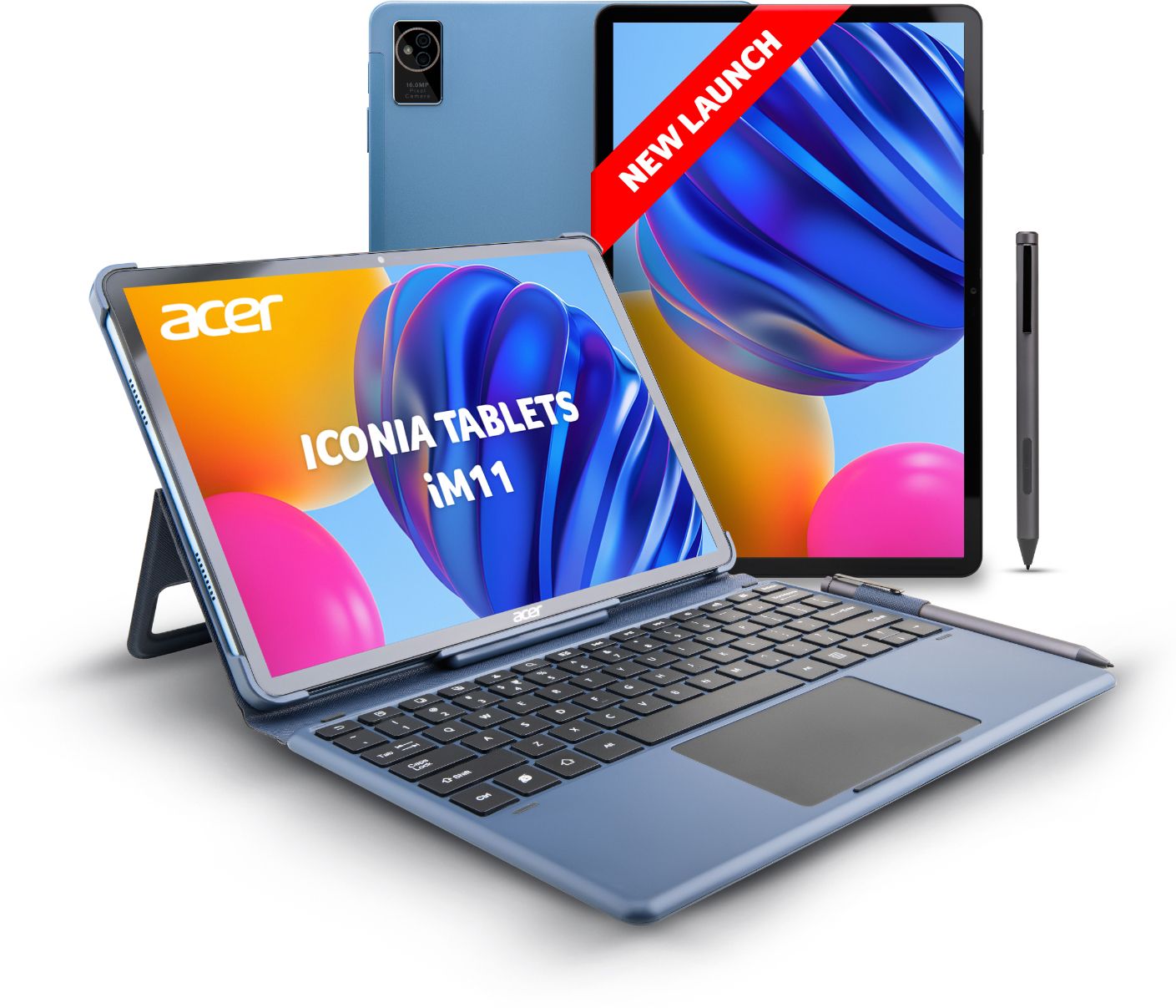 Acer Iconia Tab 8 GB RAM 256 GB ROM 11.45 inch with Wi-Fi+4G Tablet (Blue)