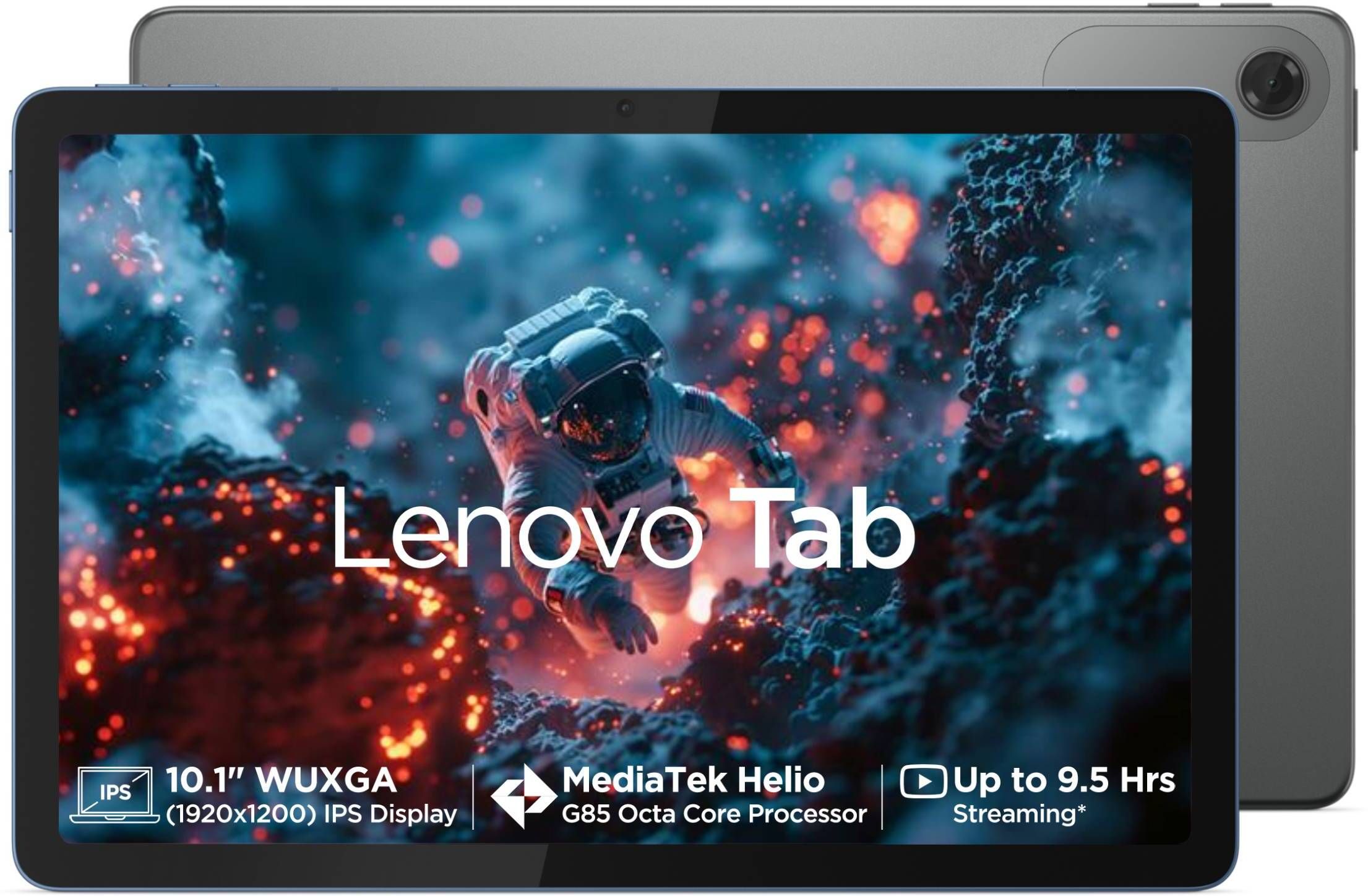 Lenovo Tab 4 GB RAM 64 GB ROM 10.1 inch with Wi-Fi Only Tablet (Luna Grey)
