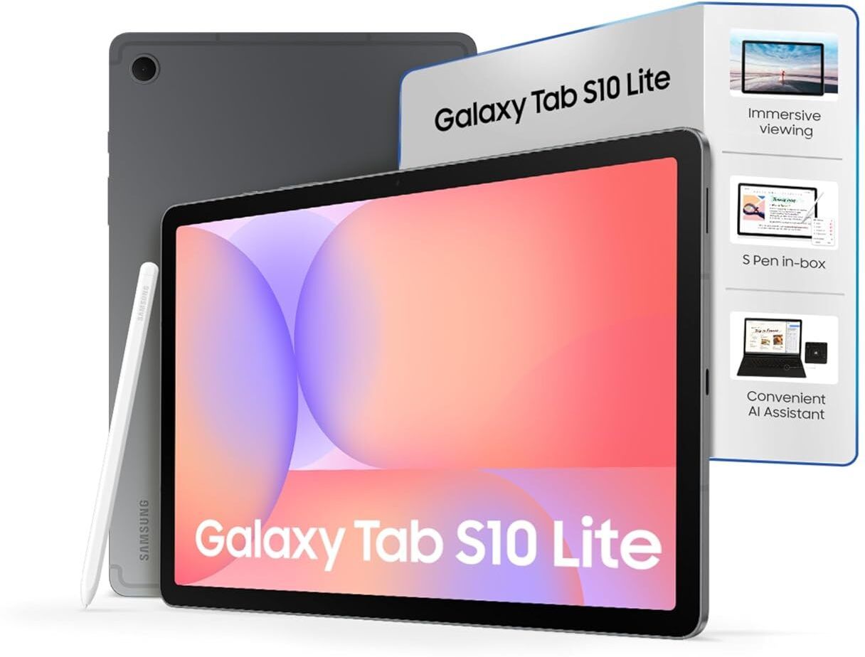 Samsung Samsung Galaxy Tab S10 Lite 6 GB RAM 128 GB ROM 10.9 inch with Wi-Fi+5G Tablet (Grey)-image-31