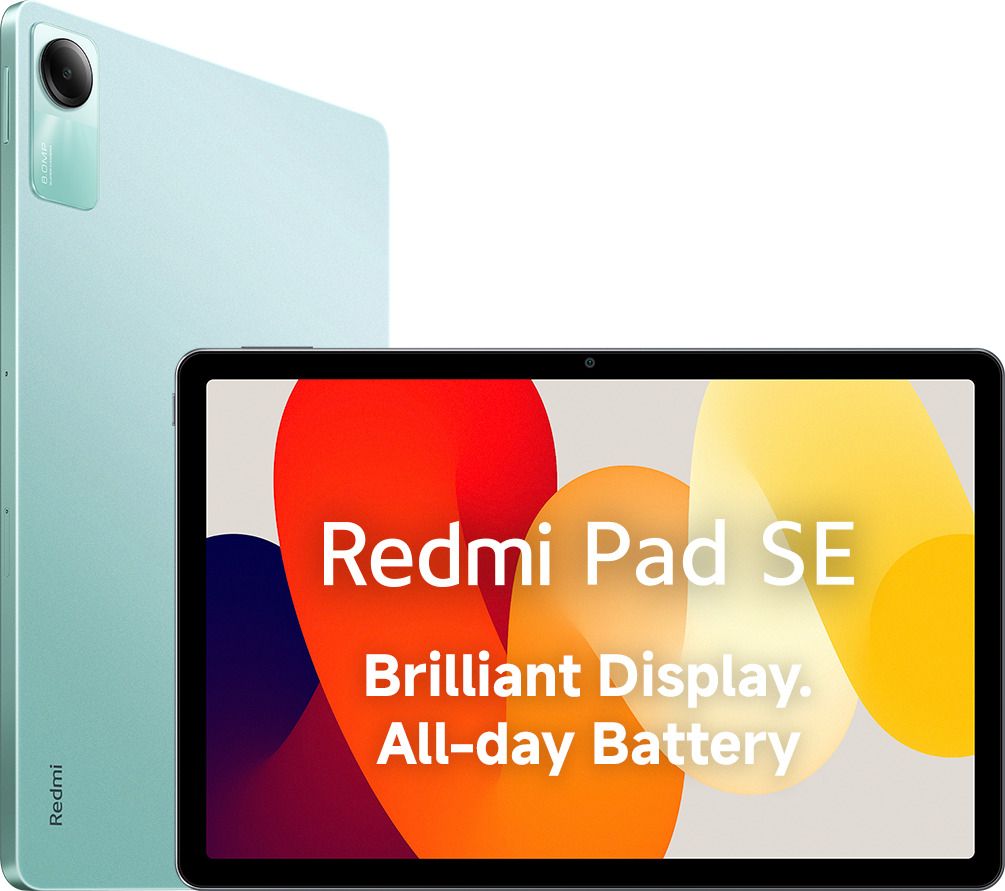 REDMIPad SE 6 GB RAM 128 GB ROM 11.0 inch with Wi-Fi Only Tablet (Mint Green)