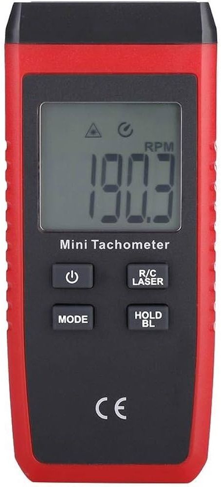 gsk corporation Mini Non-Contact Digital LCD Tachometer RPM Tach Speed Meter Non Contact Tachometer-picture-45