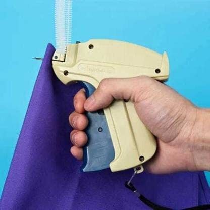 9S Arrow Tag Gun, 65mm 1000 WHITE Tag Pin Barbs,1 Needle Cloth Price Label Taging Gun-image-25