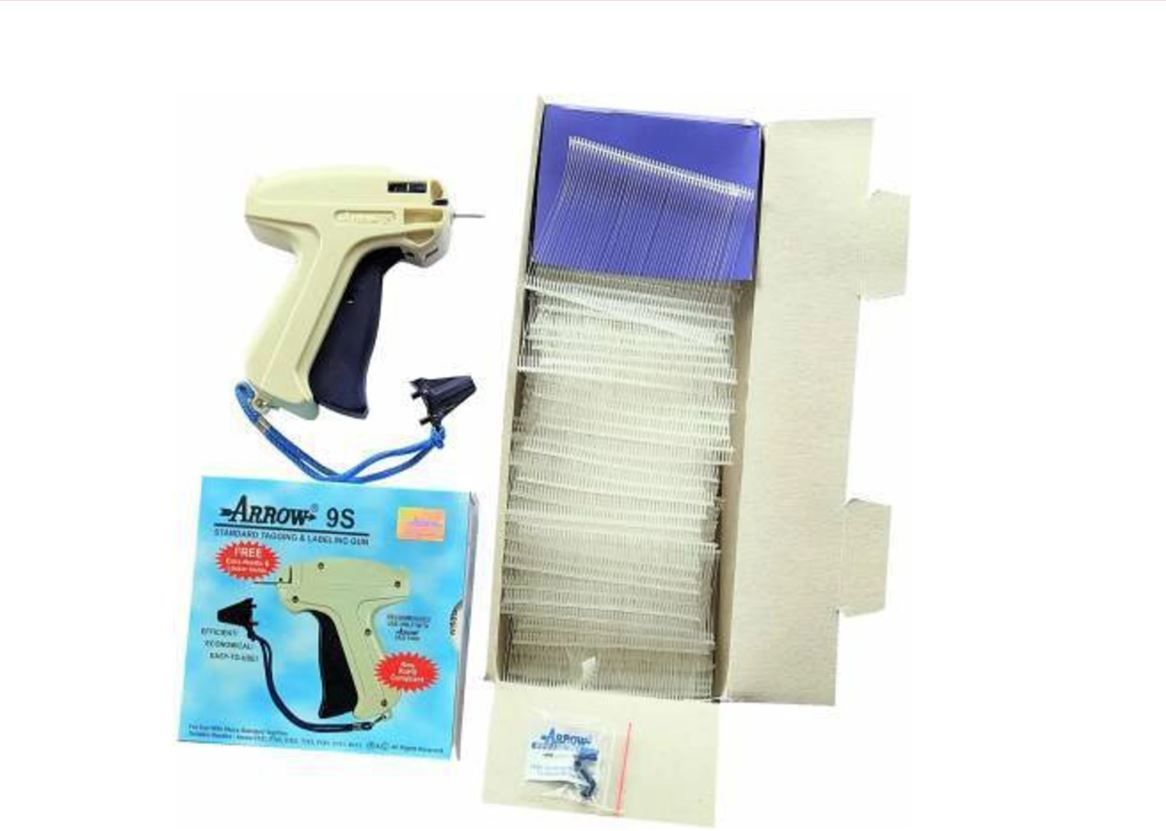 pixoplay 9s machine + 5000pcs 65 MM TAG Clothing gaement Price Label Free With1Needle Taging Gun-picture-16