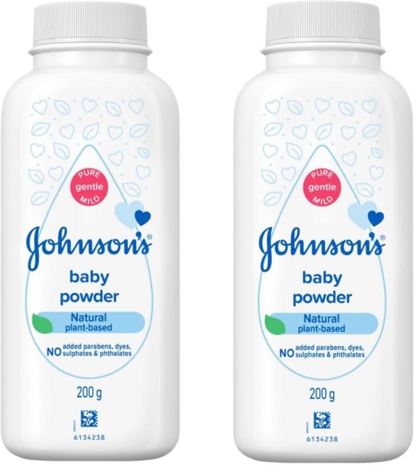 johnson's Baby powder 200 gm ×2-picture-20