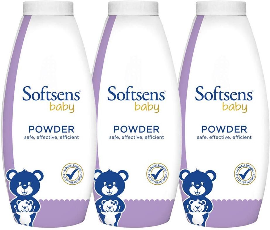 softsens Baby Powder 200g (Pack of 3)-picture-14