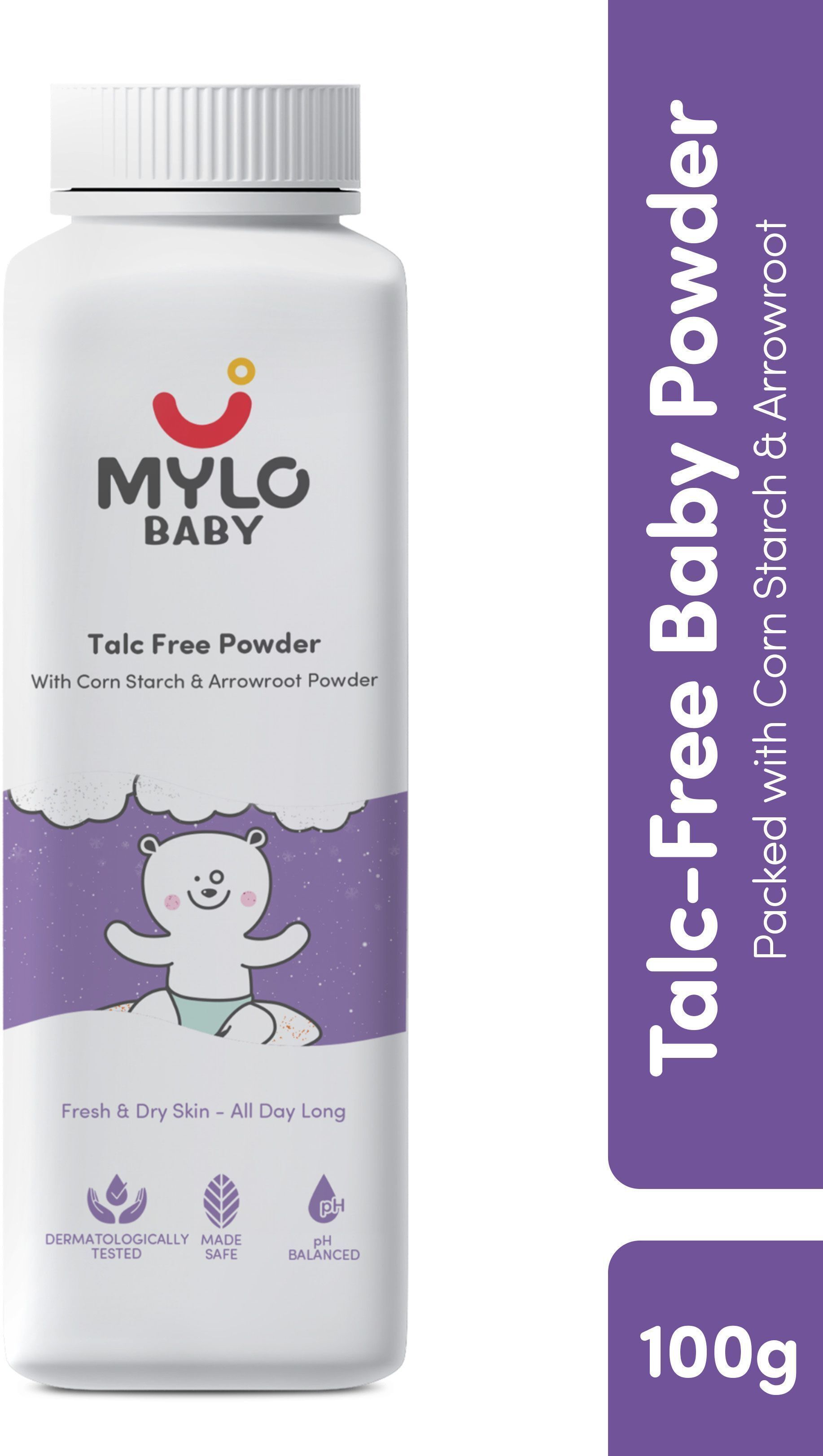 mylo Baby Talc Free Powder for Kids | Made Safe Australia Certified-picture-29