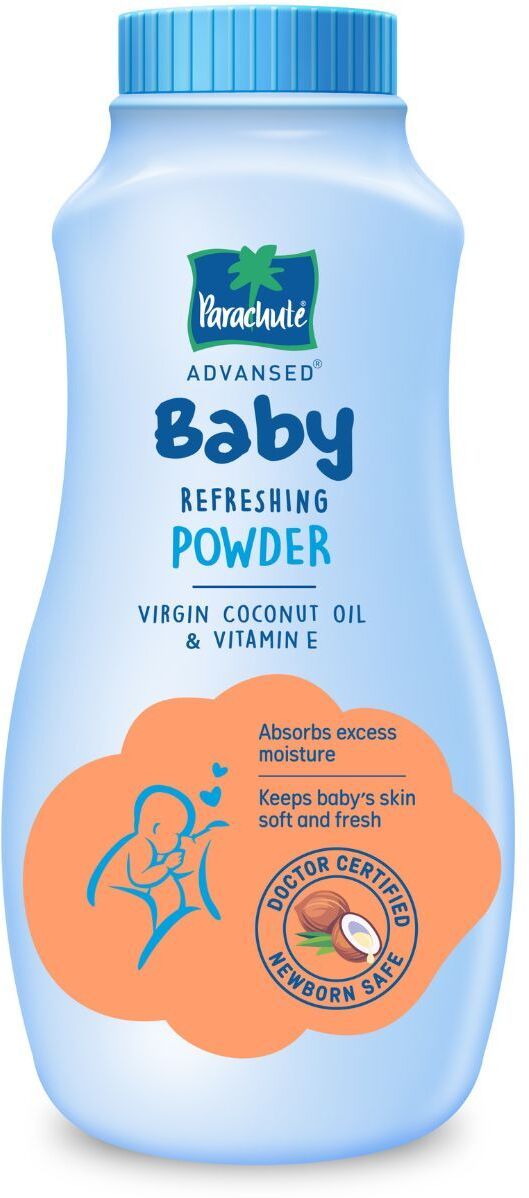 BabyRefreshingPowder| Enriched with Virgin Coconut Oil |Refreshes Skin