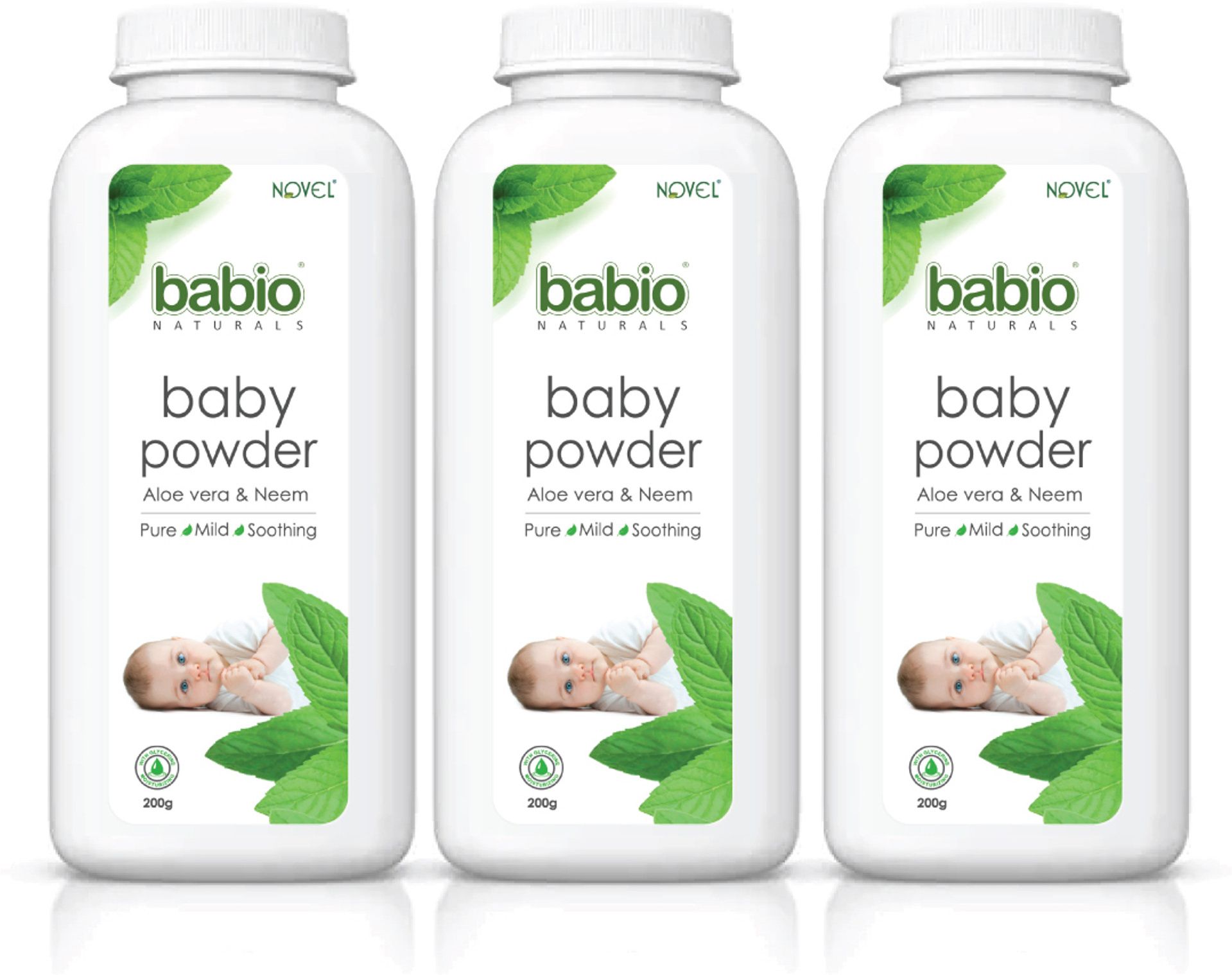 novel Baby Powder 200g Pack of 3-picture-26