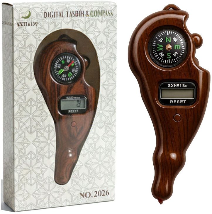 Digital-Tasbih Naam Jap Mala Mantar counting Machine with Compass Handheld Digital Tally Counter-image-29