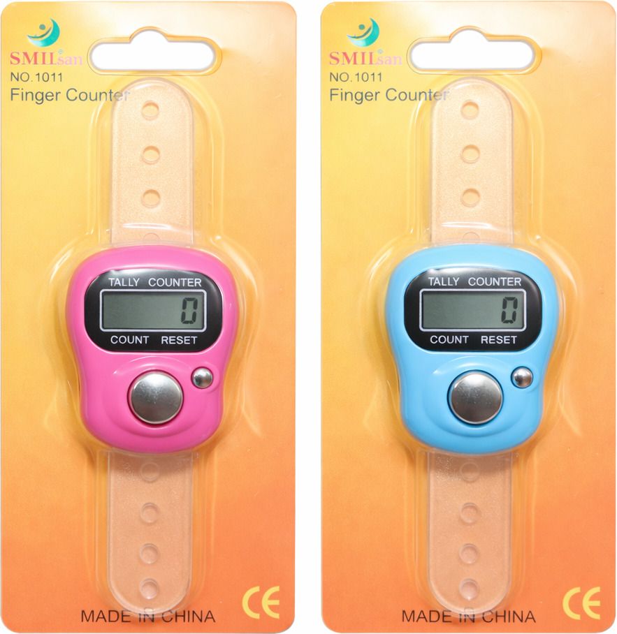 RANDOM COLOUR Digital Tally Counter Finger Click Counter LCD Display PACK OF 2 Analog Tally Counter-image-29