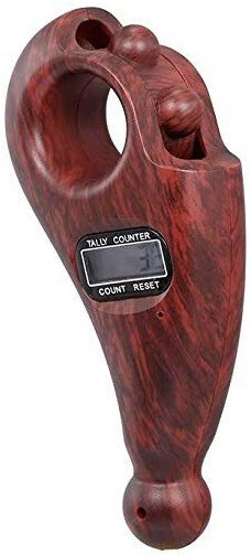 todayandco Digital Machine Finger Digital Tally_Counter with Beads Tasbeeh Counter Prayer Digital Tally Counter image 1