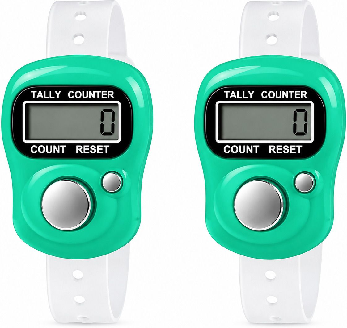 m i k VE_L_L_Green Pk-2 Digital Tally Counter-picture-34