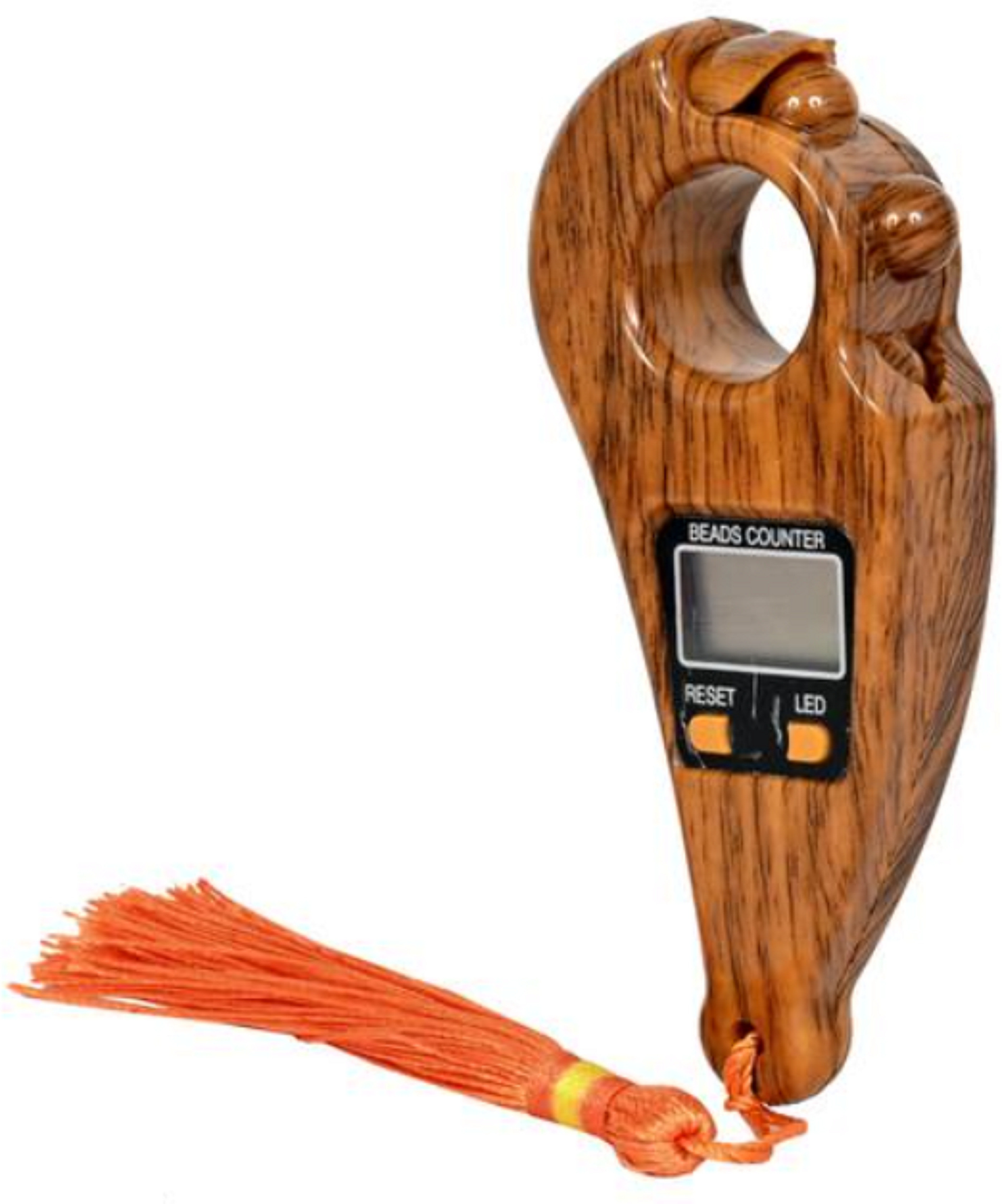 shivtradre Plastic Beads Portable Rotating Digital Finger Counter Analog Tally Counter image 1
