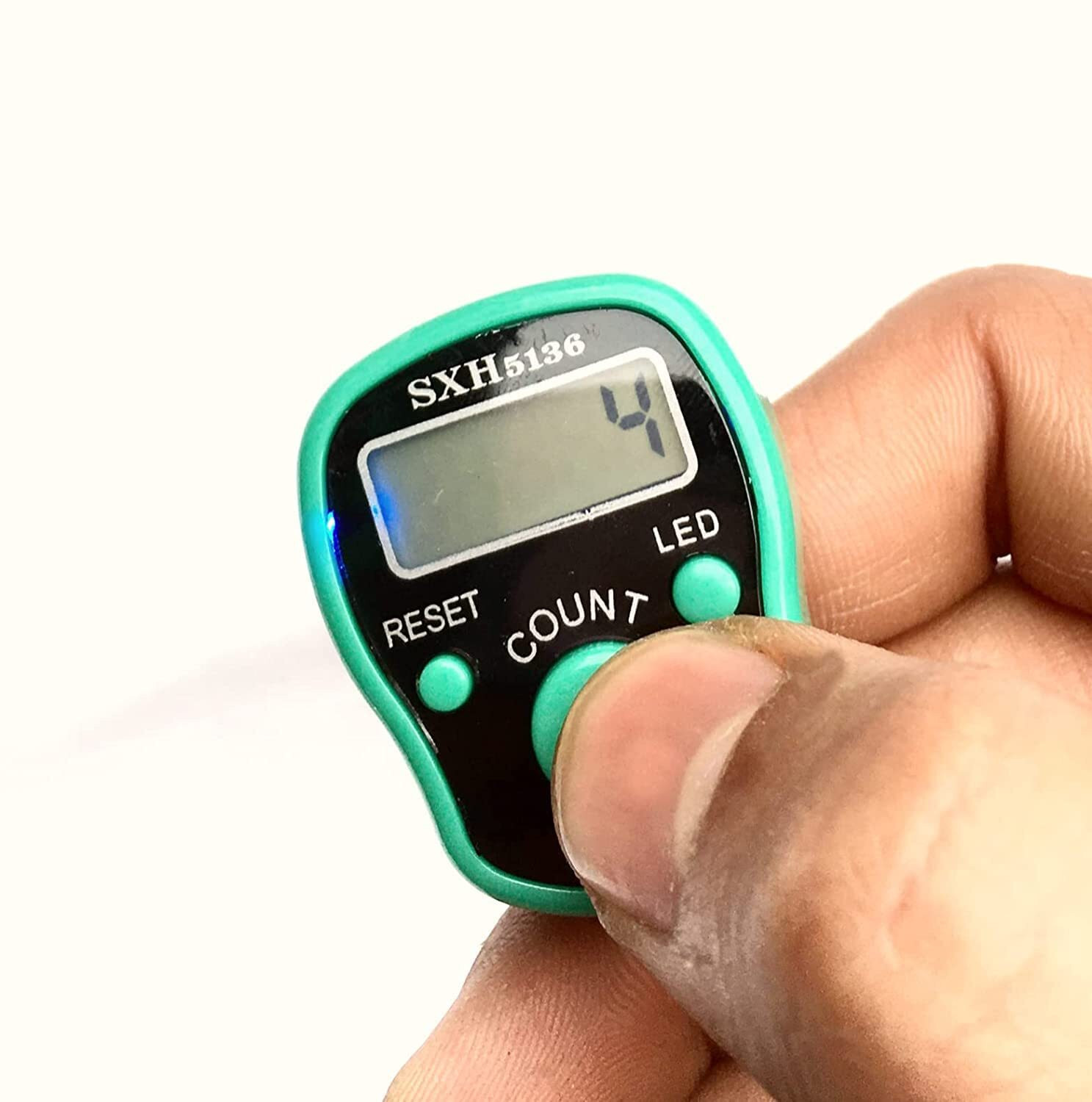 treasuretree Manual Digital Hand Tally Counter/Finger Counter with Led Light - Pack of 2 Digital Tally Counter image 1