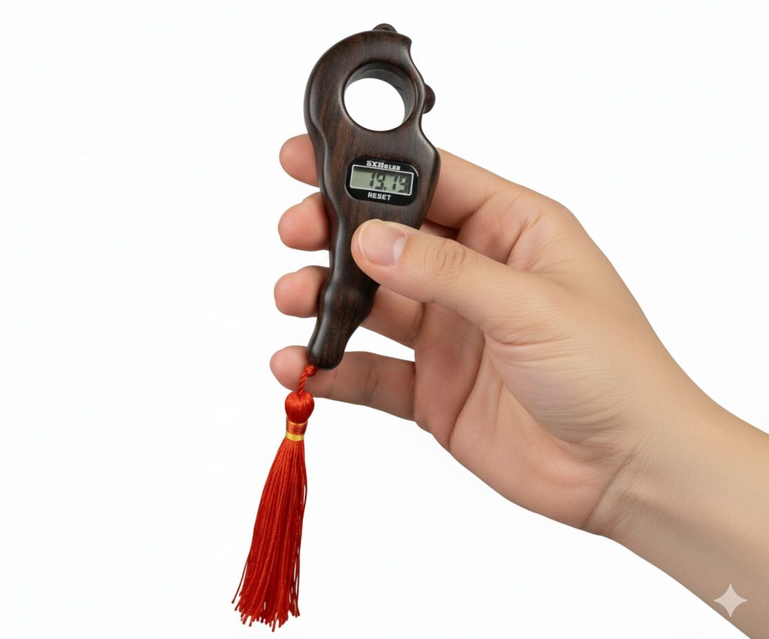aim emporium Counter for Chanting Mantra, Tally Counter Finger Ring, Chanting Count Machine Digital Tally Counter-picture-38