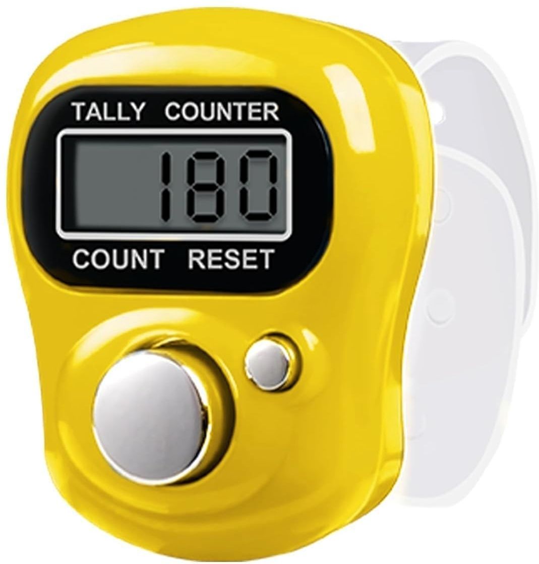 Name Jap Counter Chanting Counting Machine Mantar Jap Mala Finger Ring Tasbih Digital Tally Counter
