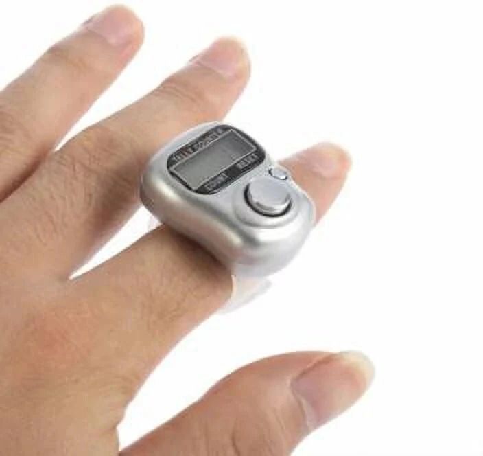 insignia decor tally counter ring digital tasbeeh jap mala chanting counter finger ring Digital Tally Counter-picture-15
