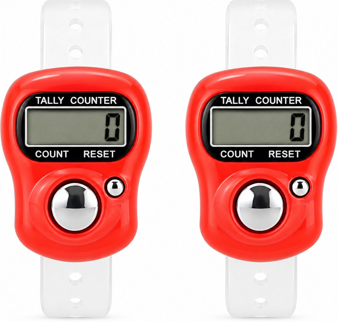 naajuk NAA_Red Pk-2 Digital Tally Counter-picture-44