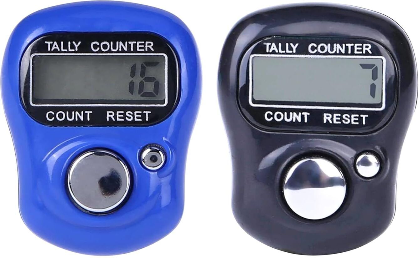 Tally counter jap counter finger ring digital tasbih chanting mantra counter Digital Tally Counter