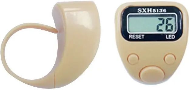 face me LED Plastic Material Tasbih Tally Counter Digital Zikr Digital Tally Counter-picture-21