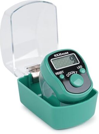 al falah traders Premium LED Digital Finger Tally Counter for Tasbeeh Prayer Counting Digital Tally Counter-picture-10