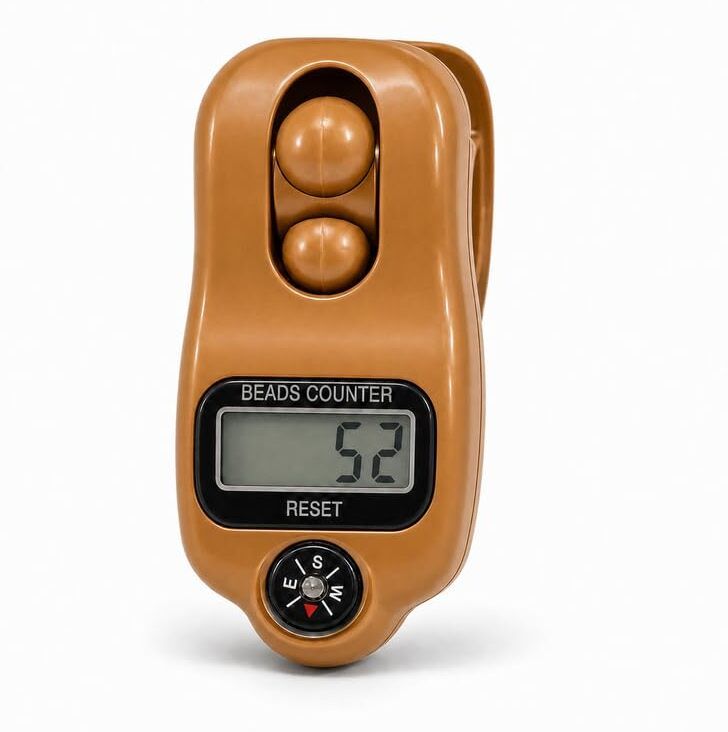 SAFURE Digital Finger Jaap Counter Ring, LCD 5-Digit Tally with Compass Digital Tally Counter-picture-1