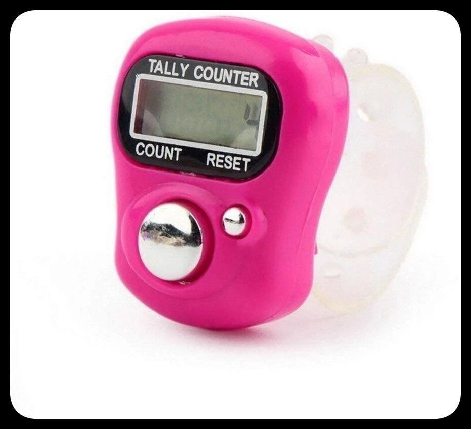 divine Digital finger Counter digital tasbih Jaap Counting machine Digital Tally Counter-picture-17