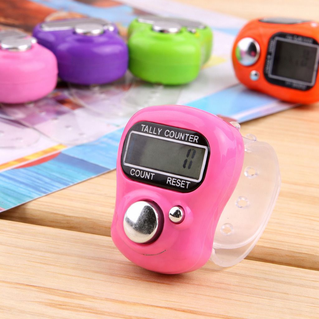 Tally Counter Naam Jap Ring Counting Machine finger | Radha Name Jap Counter Digital Tally Counter-image-13