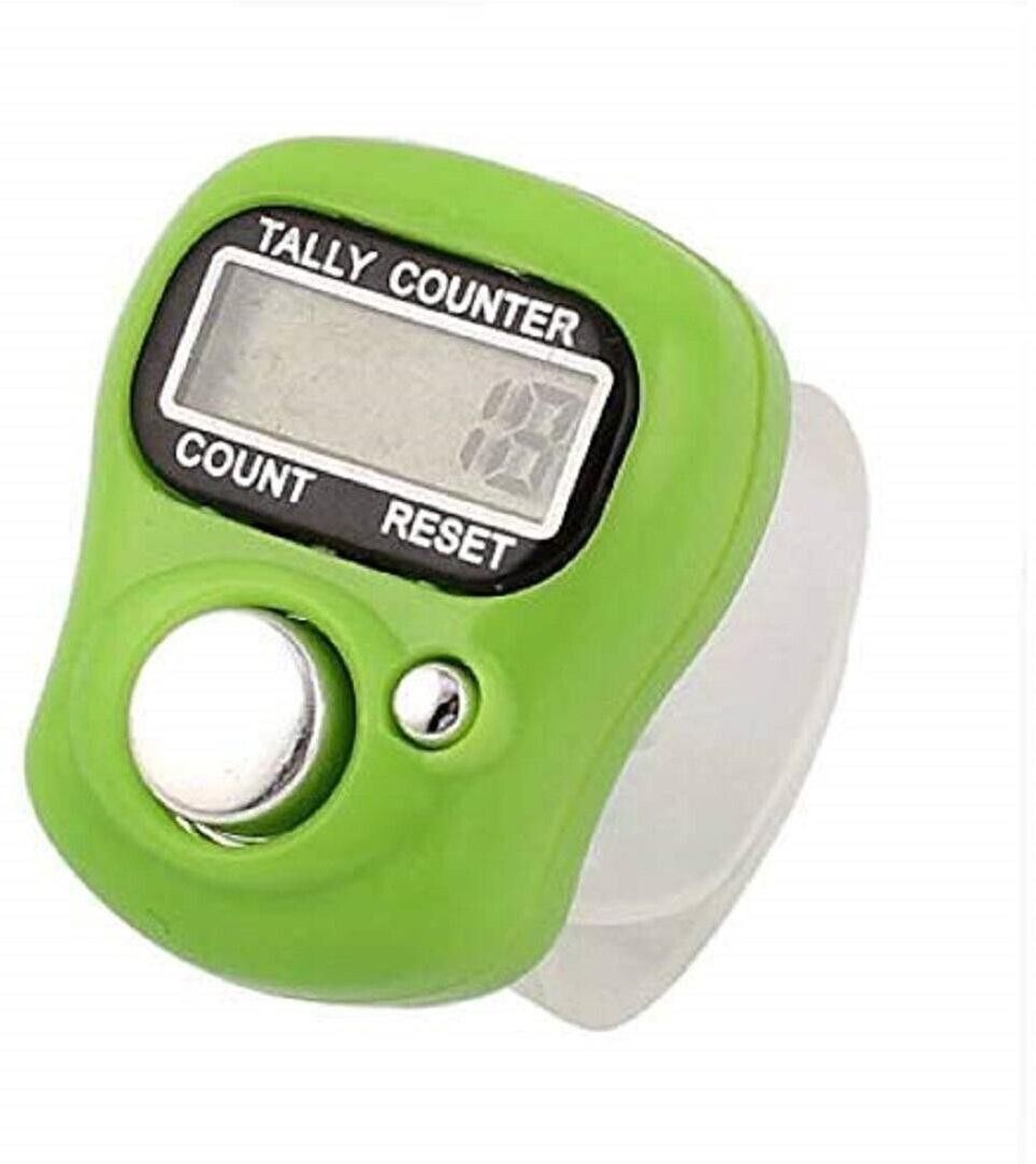 Digit Tally Clicker Counter Finger Clicker Ring Electronic Light Digital Tally Counter-image-15