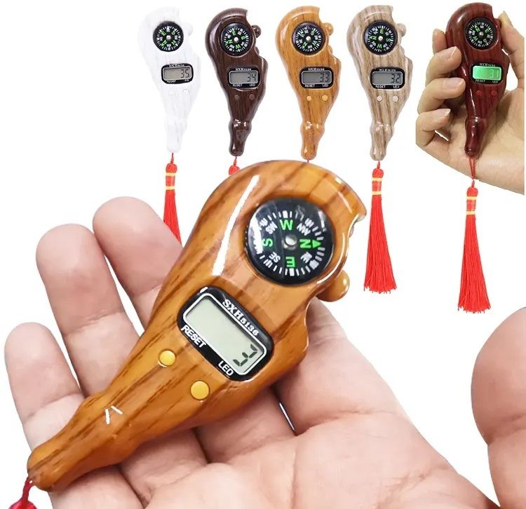 fashion appearance Led Compass Japa Puja Mala Plastic Bead Portable Rotating Digital Tally Counter-picture-7