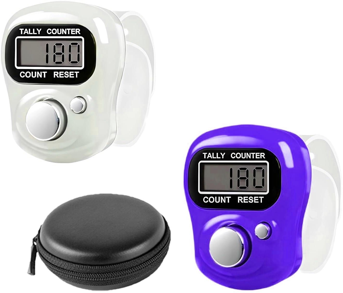 Japa Mala Counting Device Tally Counter with LCD Display Finger Counter+Pouch Digital Tally Counter-image-37