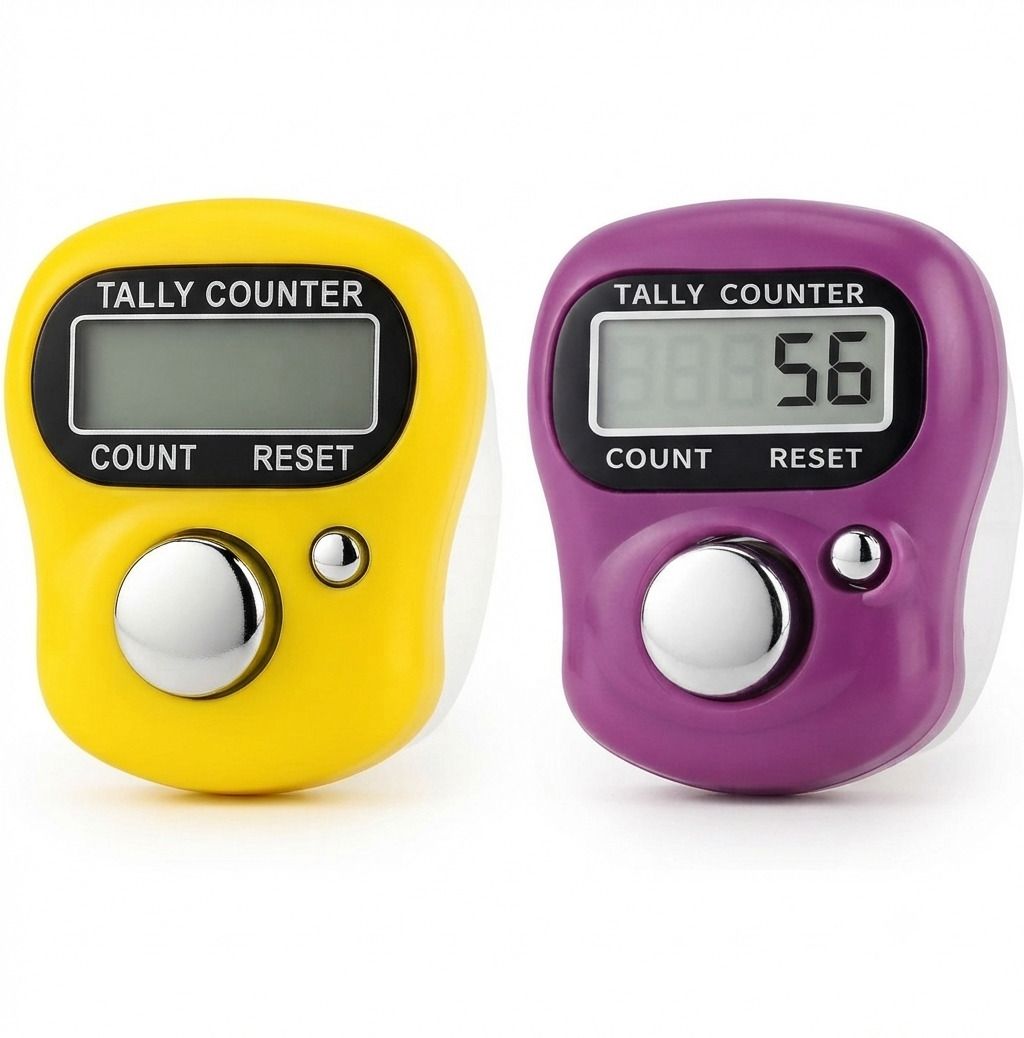 Violet-yellow_ Pk-2 Digital Tally Counter-image-23