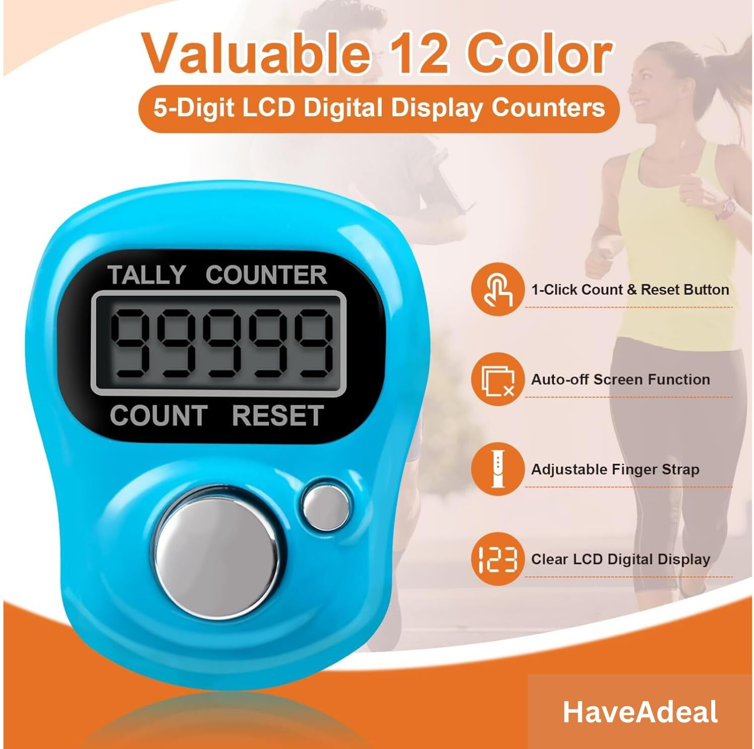 luxurium decor Digital Tally Counter image 1