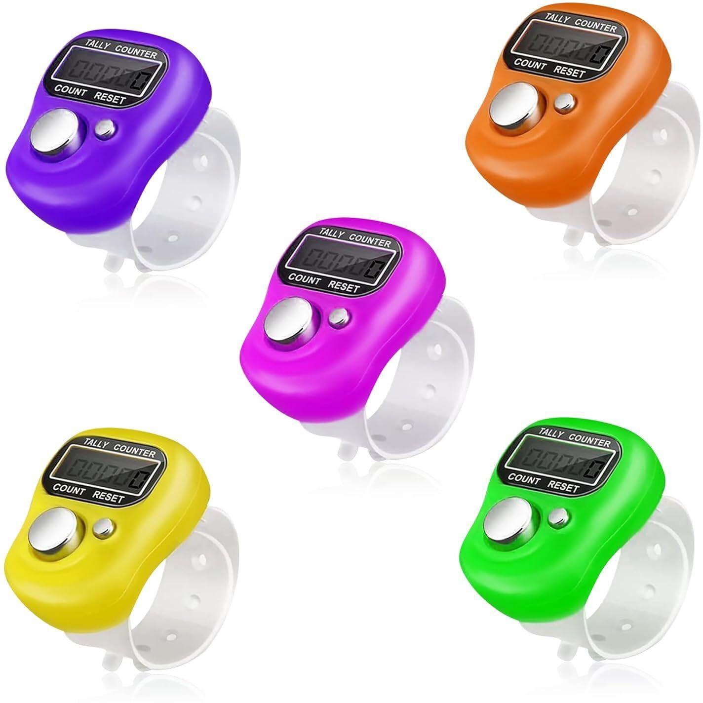Digital counter name jaap counting machine finger ring chanting counter name jap Digital Tally Counter