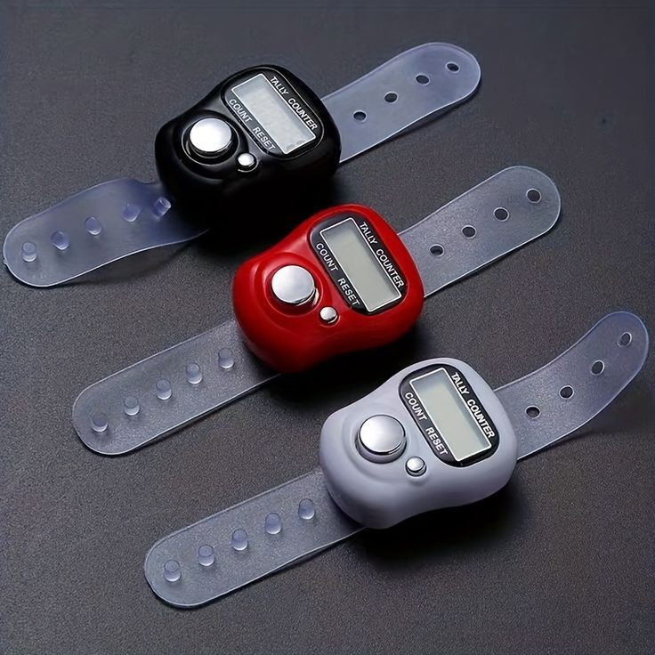 degno Digital finger counter digital tasbih Jaap Mantra finger ring Digital Tally Counter image 1