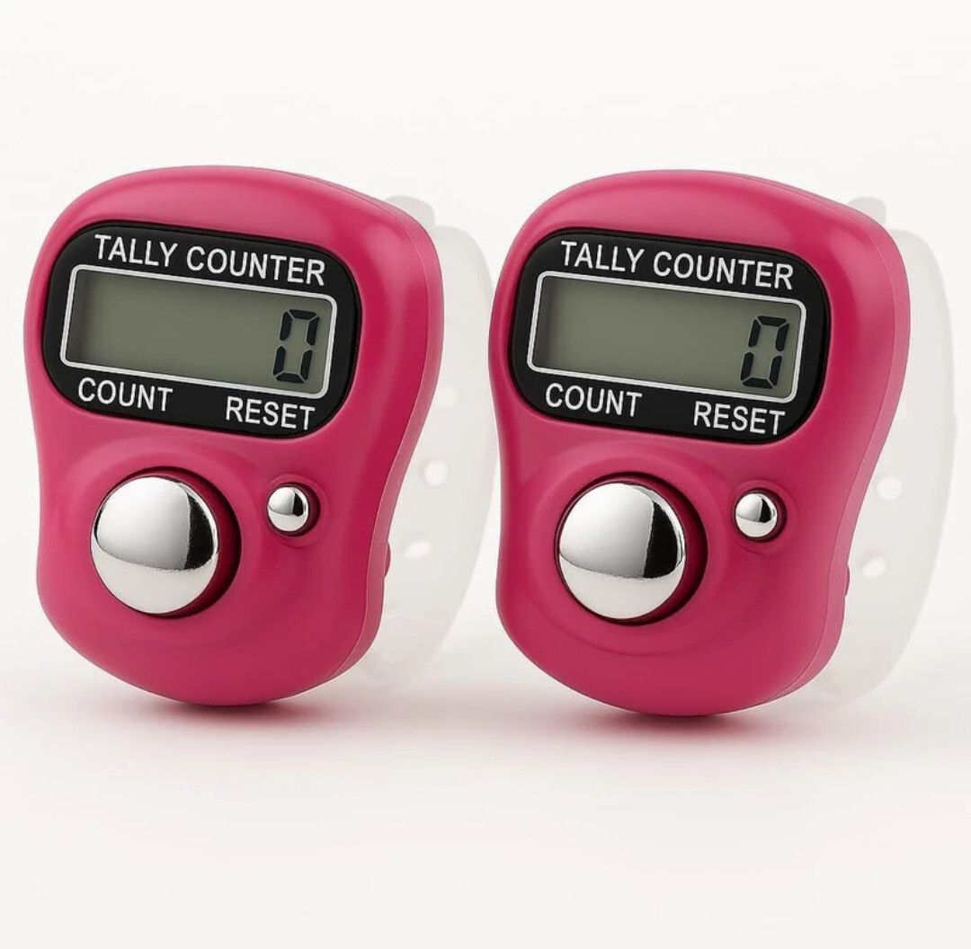 Finger Ring Prayer Counter – Digital Chant & Jap Tracker Digital Tally Counter
