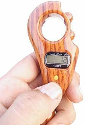 todayandco Manual Hand Finger Digital Counting Machine Misbaha Tasbeeh Counter for Prayer Digital Tally Counter image 1