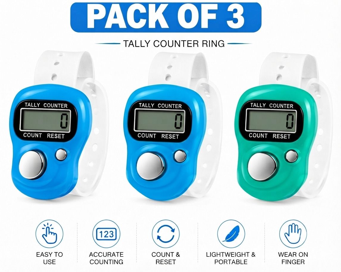 ashmakam AshmakamMartc_N_2 ylw 1 grn pk-3 Digital Tally Counter-picture-7