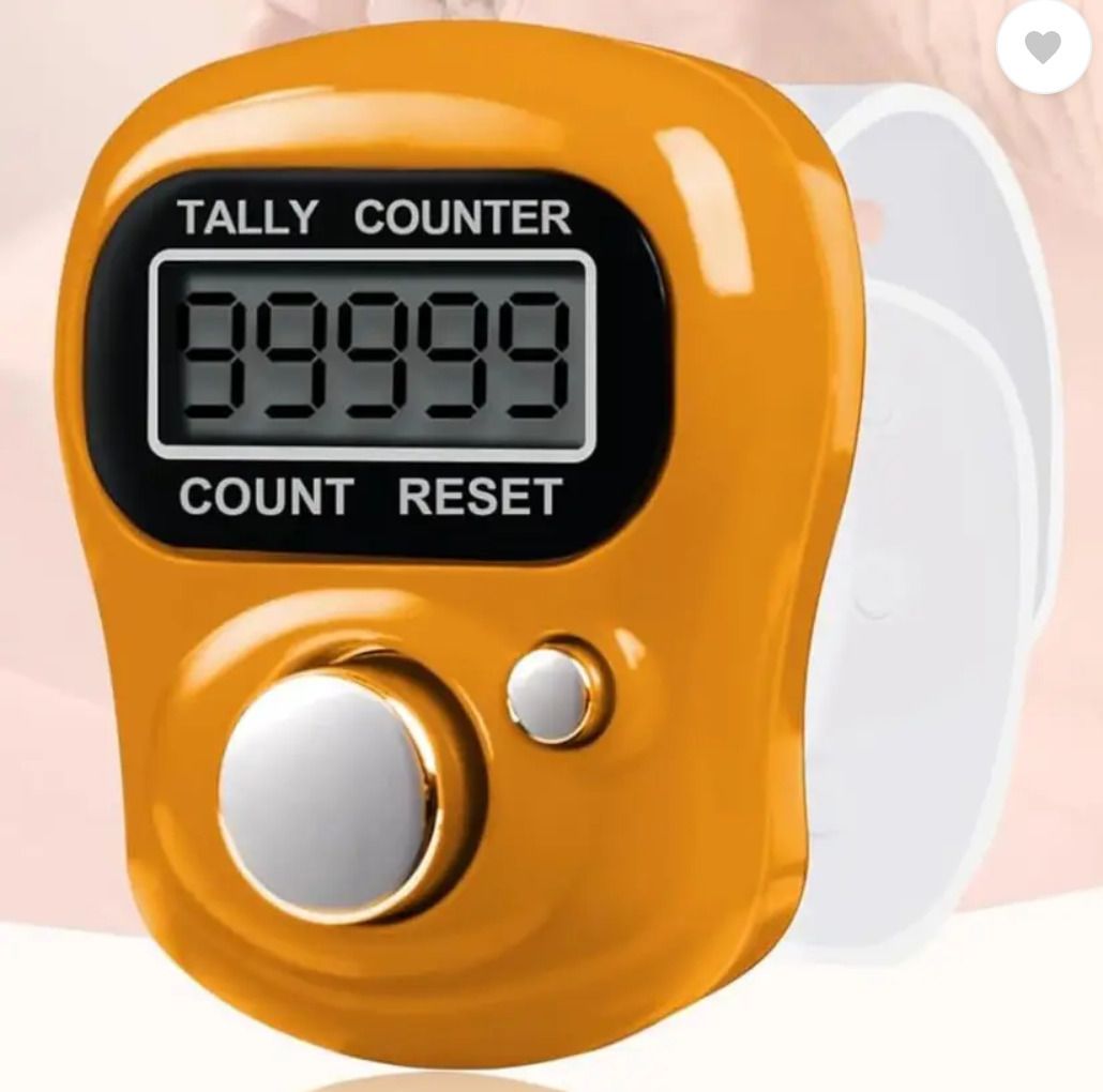 Finger Ring Tally Counter – Digital Chanting Mala Japa Counter Digital Tally Counter