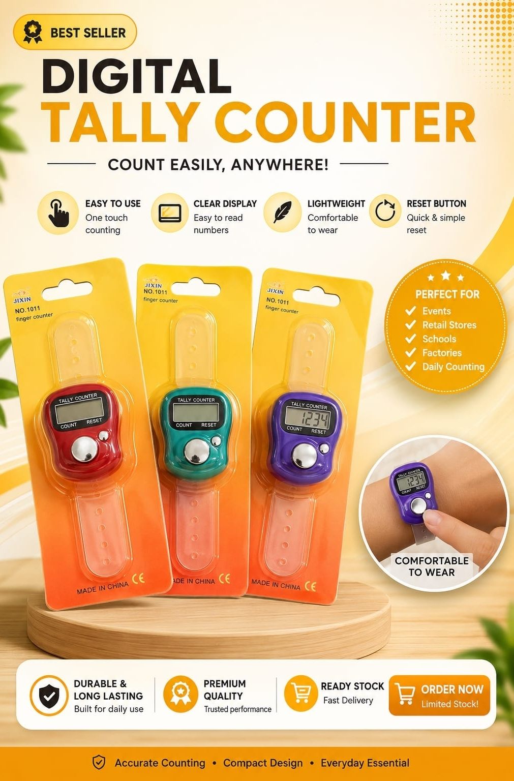 radha naam jaap counter Analog Tally Counter-picture-11