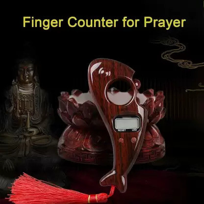 todayandco Digital Finger Tasbih Counter for Prayer Digital Tally Counter Digital Tally Counter image 1