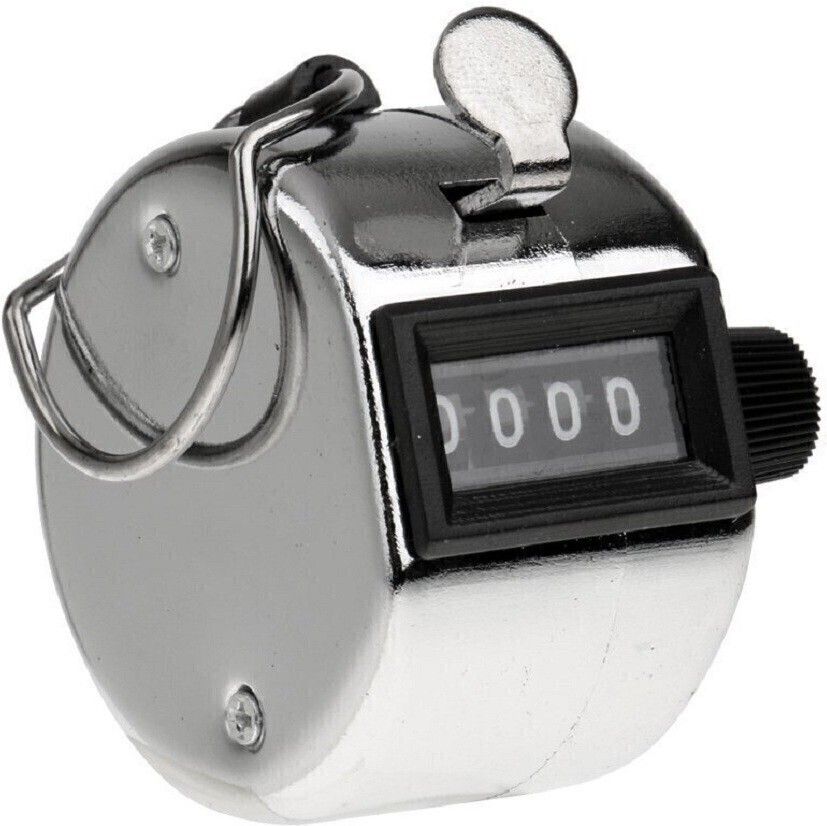 Metal Hand Digital Tally Counter with Reset Knob Heavy Duty Material Analog Tally Counter-image-38