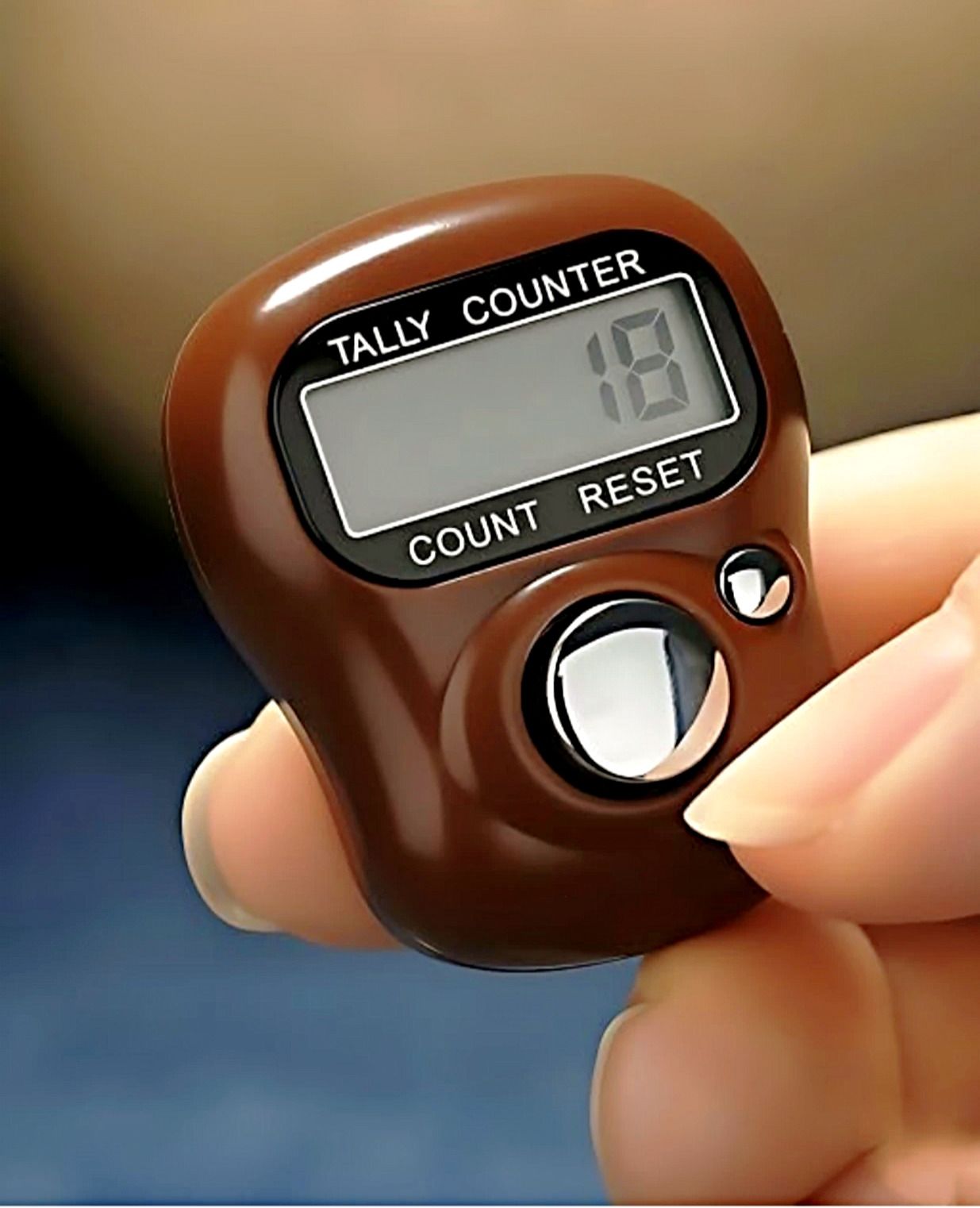arrum Multi Use Portable Finger Ring Design for Prayer & Chanting Digital Tally Counter-picture-13