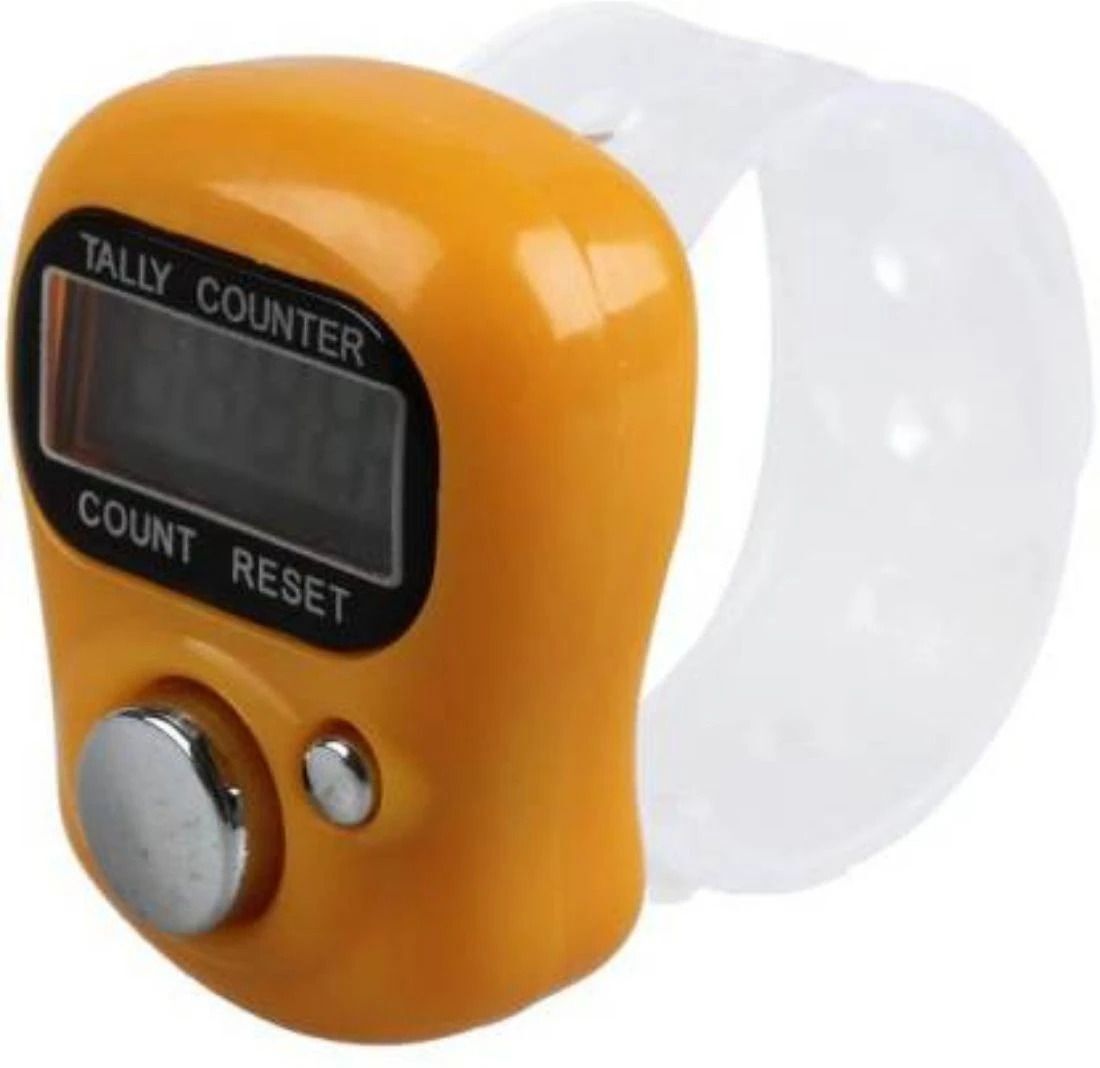 NAA_bROWN yELLOW Digital Tally Counter-image-1