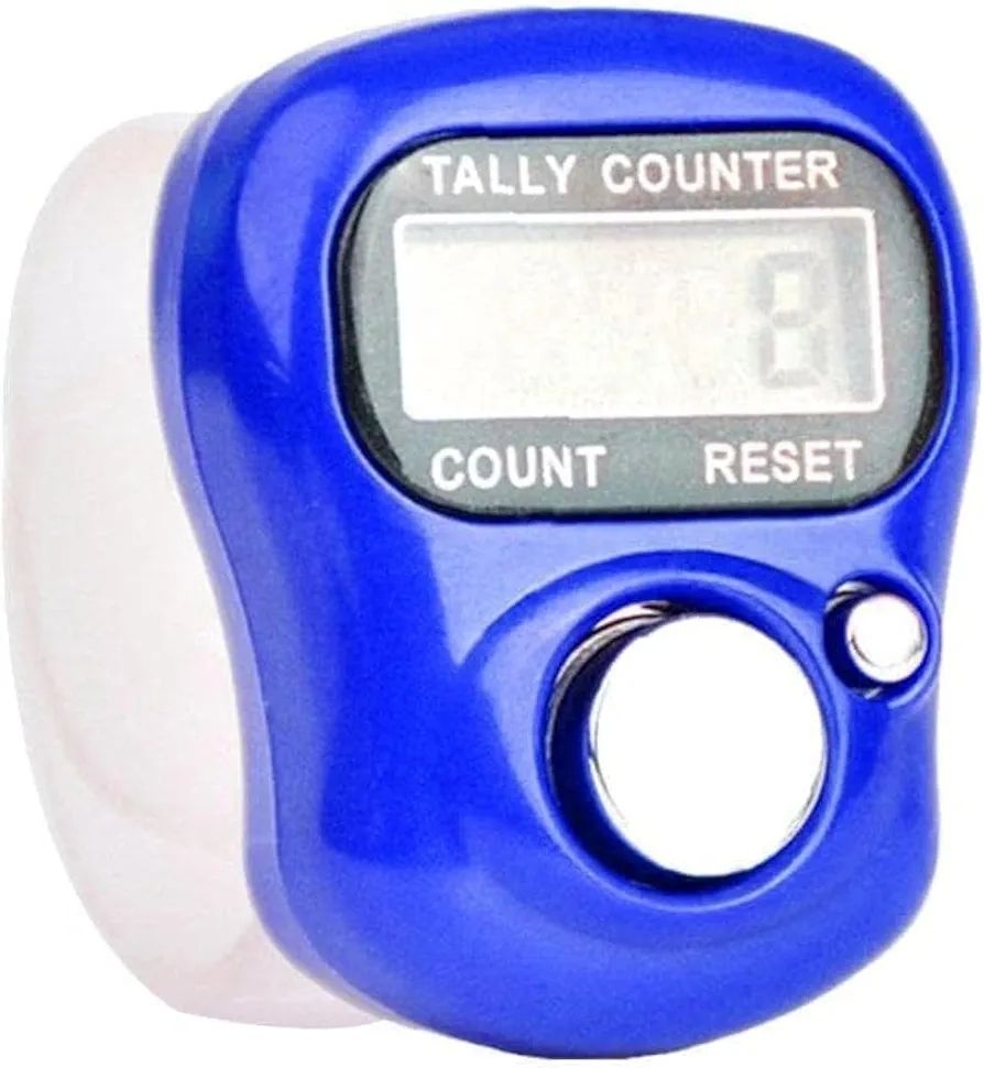 Finger Jaap Counter Portable Hand Finger Counting Machine Digital Tally Counter Digital Tally Counter
